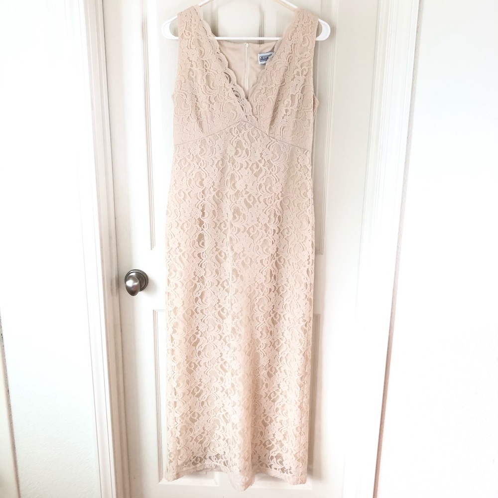Jessica Howard Lace Evening Gown